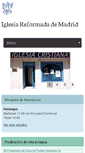 Mobile Screenshot of iglesia-reformada.org