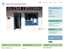 Tablet Screenshot of iglesia-reformada.org